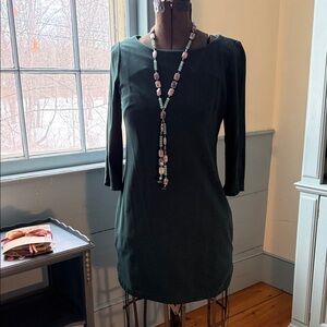 Vince Camuto Forest Green Mini Dress